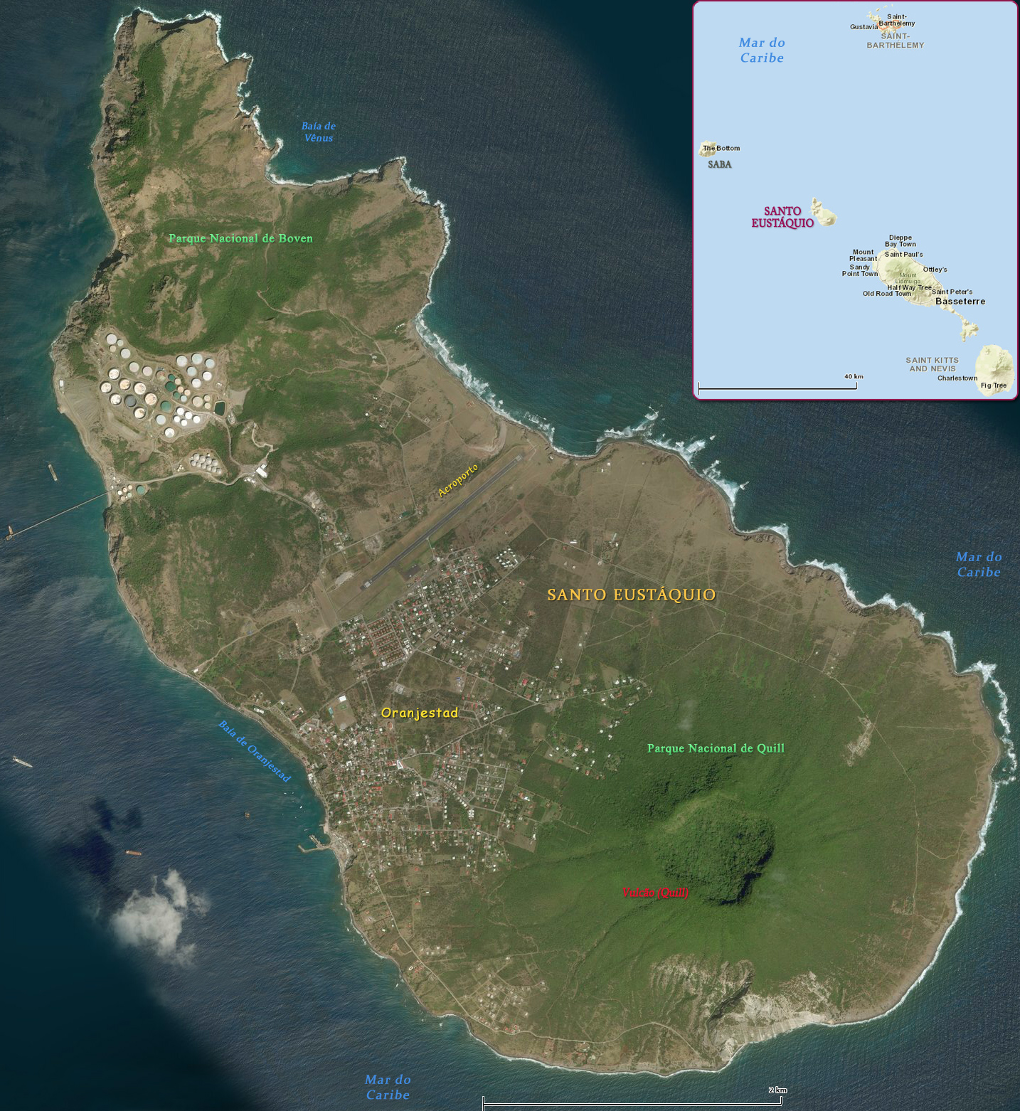 Mapa Santo Eustáquio