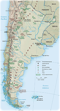Mapa Argentina