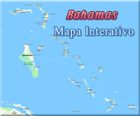 Mapa geografico Bahamas