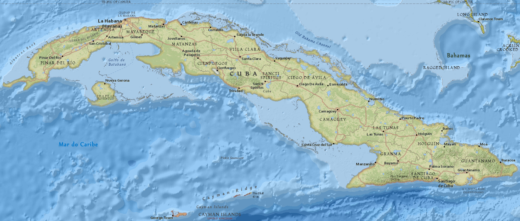 Mapa fisico