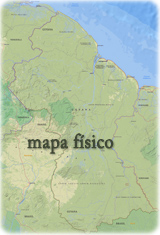Mapa Guyana
