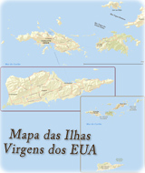 Mapa Ilhas Estados Unidos