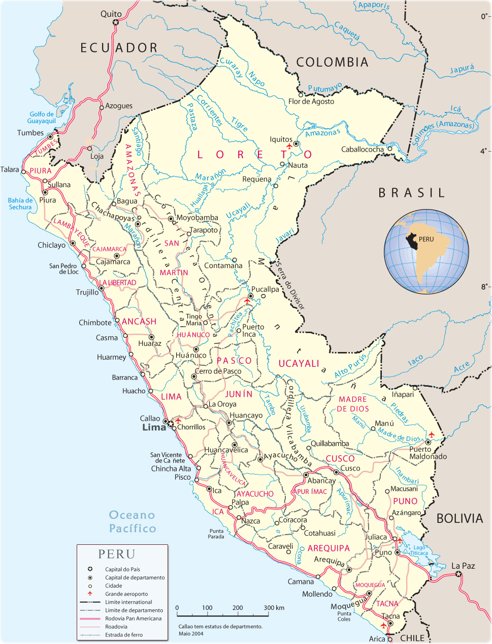 Mapa Peru