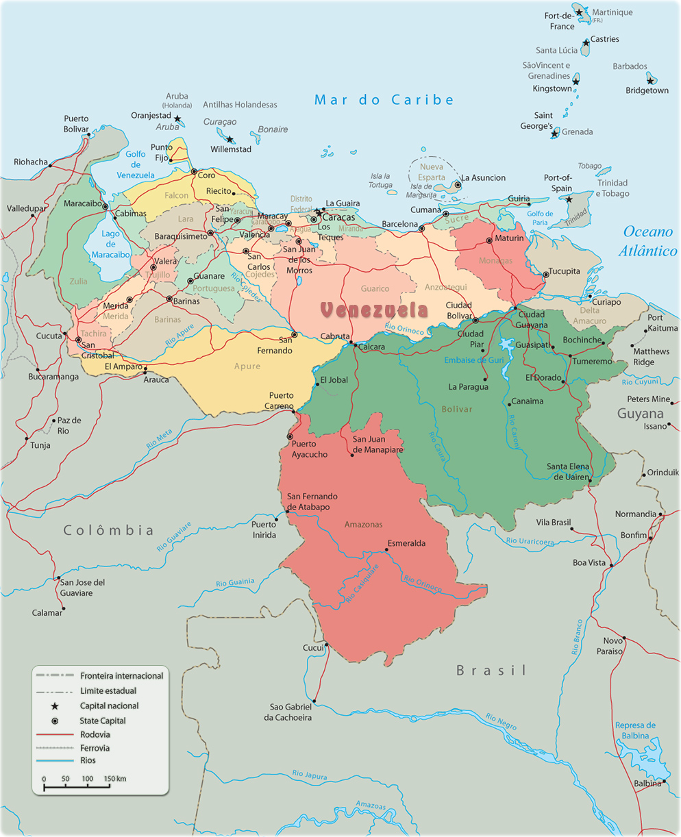 Mapa Venezuela