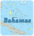Mapa Bahamas