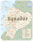 Mapa Equador