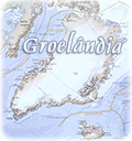 Mapa Groelândia
