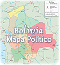Mapa Politico Bolivia