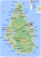 Mapa Montserrat