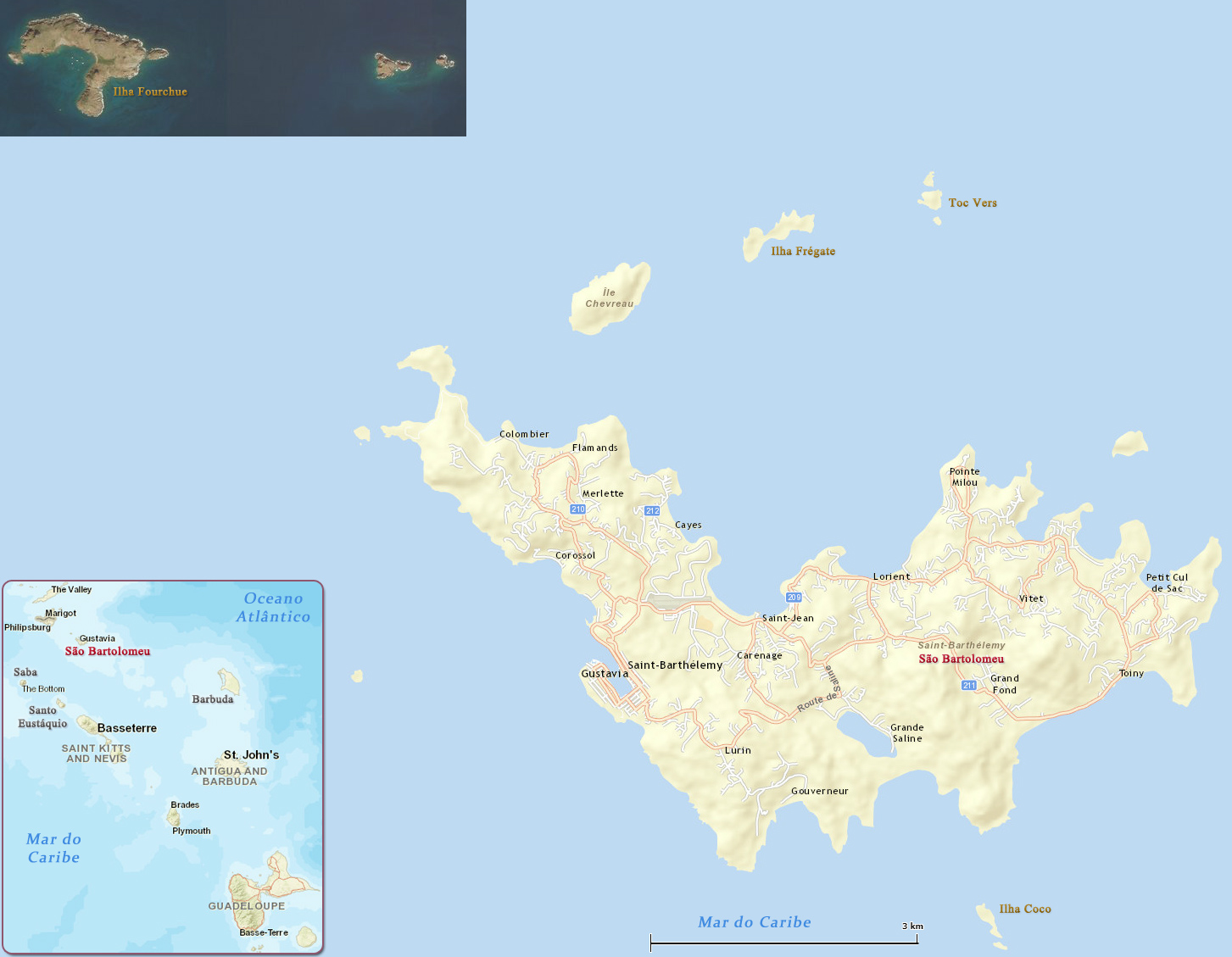 Mapa São Bartolomeu
