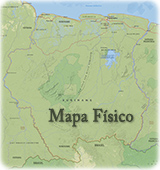 Mapa Suriname