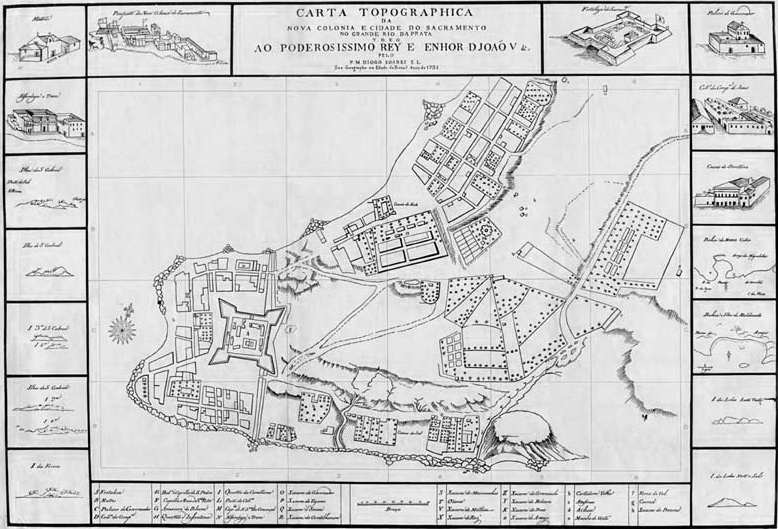 Mapa Colonia Sacramento