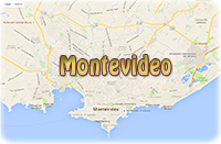 Mapa Montevideu