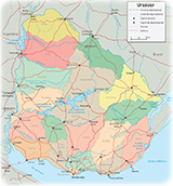 Mapa Uruguay