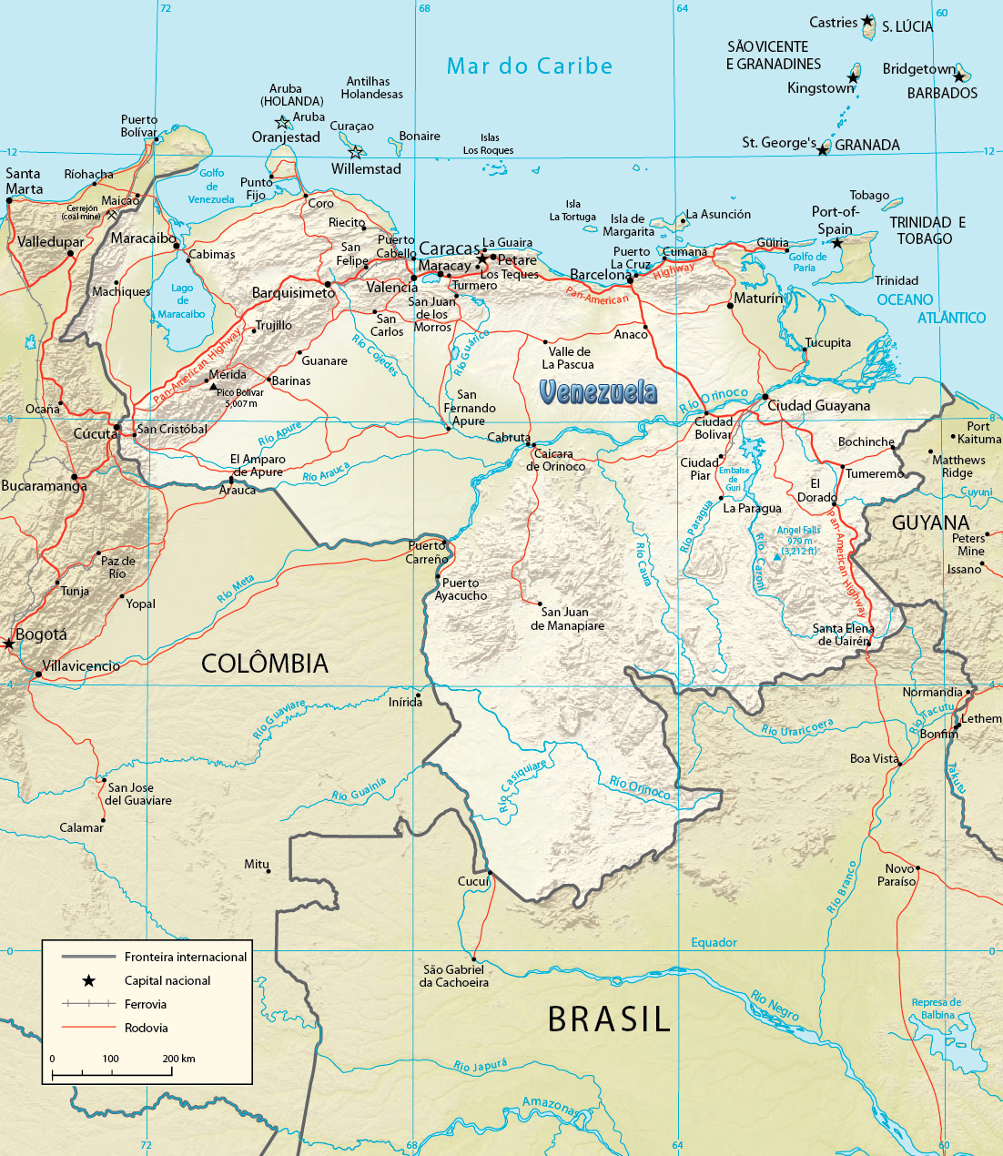 Mapa fisico